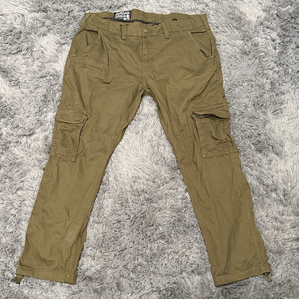 Jordan Craig Men's Khaki Cargo Pants Size 38 | 32